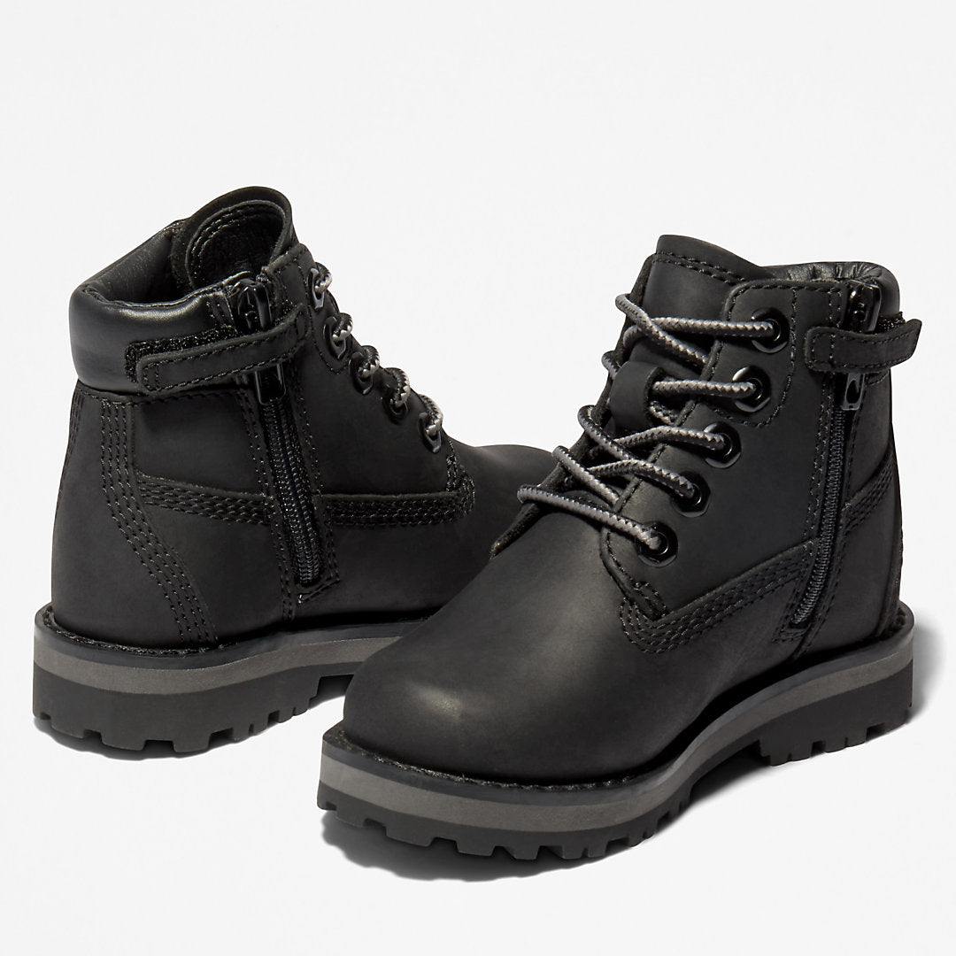 Timberland Kids Courma Kid 6 Inch Boot for Toddler in Black
