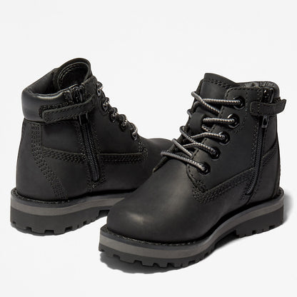 Timberland Kids Courma Kid 6 Inch Boot for Toddler in Black