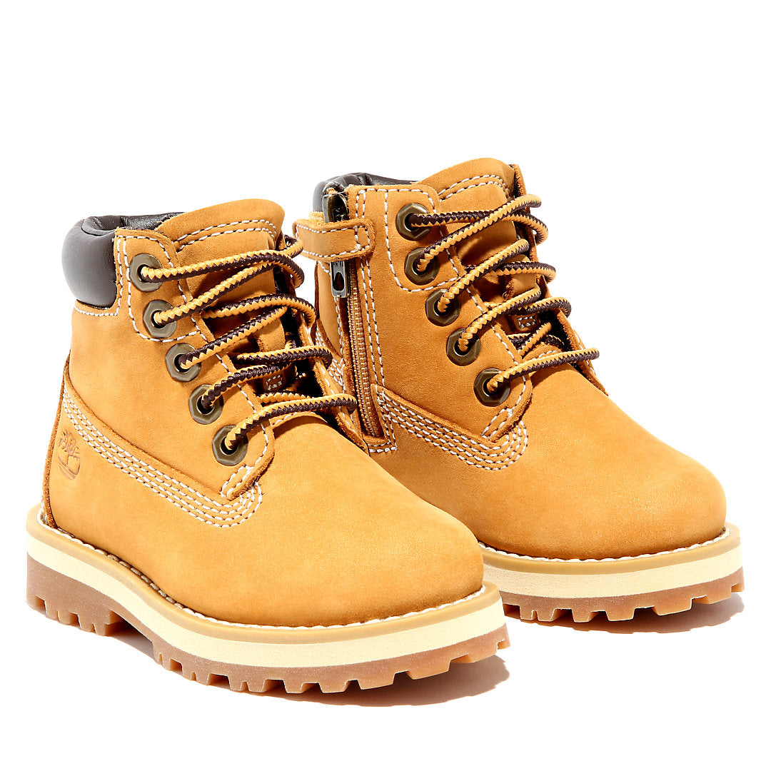 Timberland Kids Courma Kid 6 Inch Boot for Toddler in Yellow