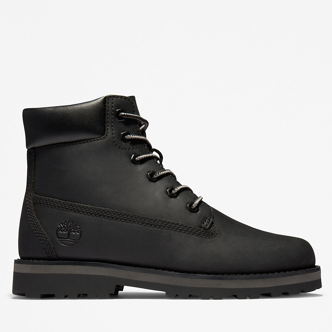 Timberland Kids Courma Kid 6 Inch Side-zip Boot for Junior in Black