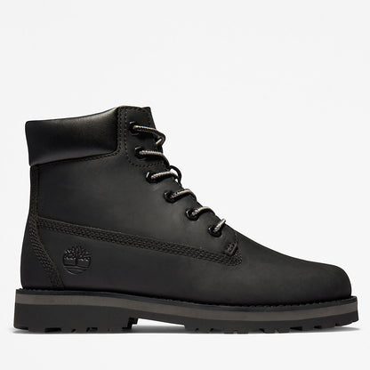 Timberland Kids Courma Kid 6 Inch Side-zip Boot for Junior in Black