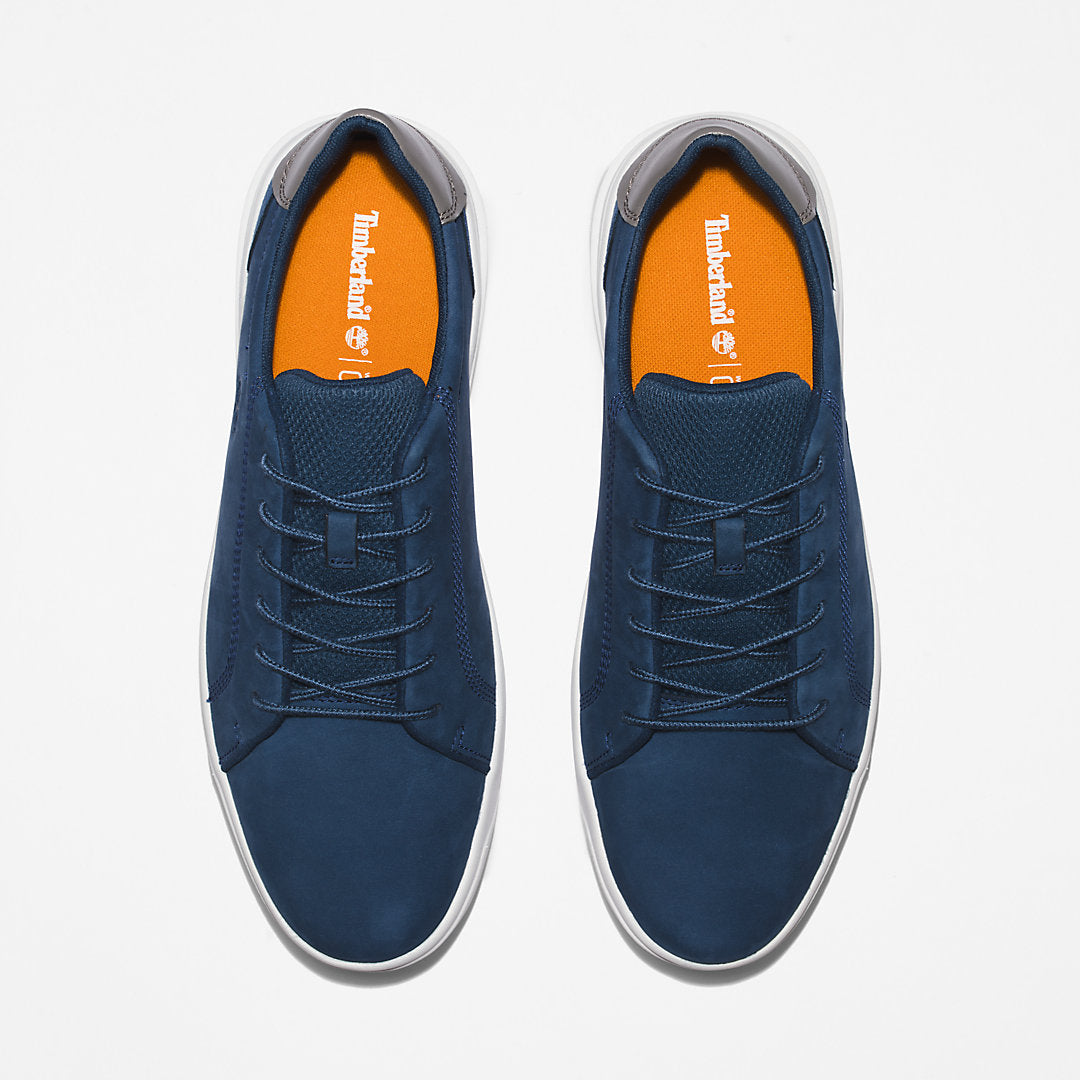 Timberland Mens Seneca Bay Leather Trainer for Men in Blue