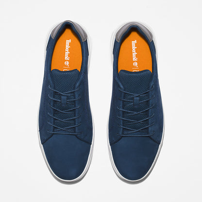 Timberland Mens Seneca Bay Leather Trainer for Men in Blue