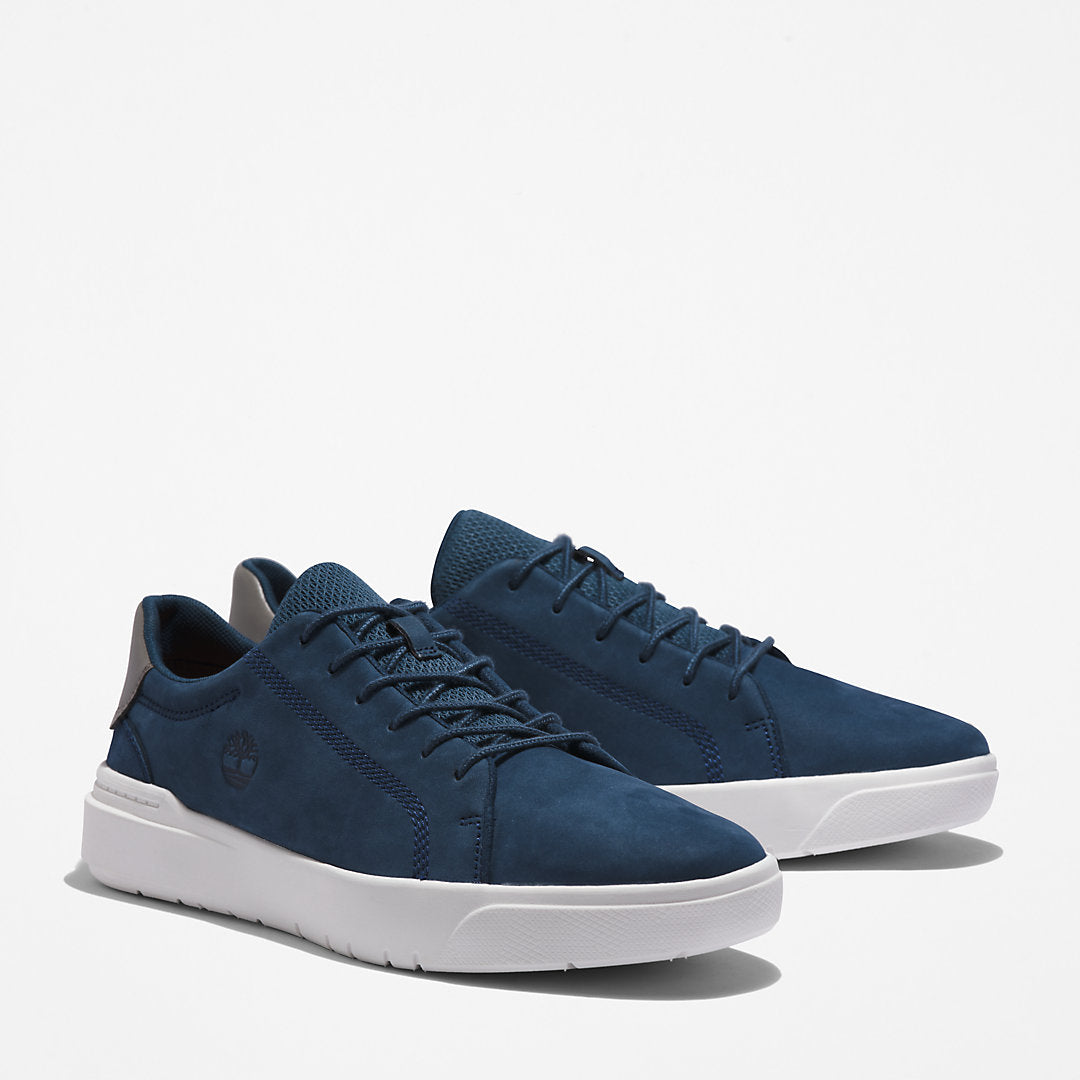 Timberland Mens Seneca Bay Leather Trainer for Men in Blue