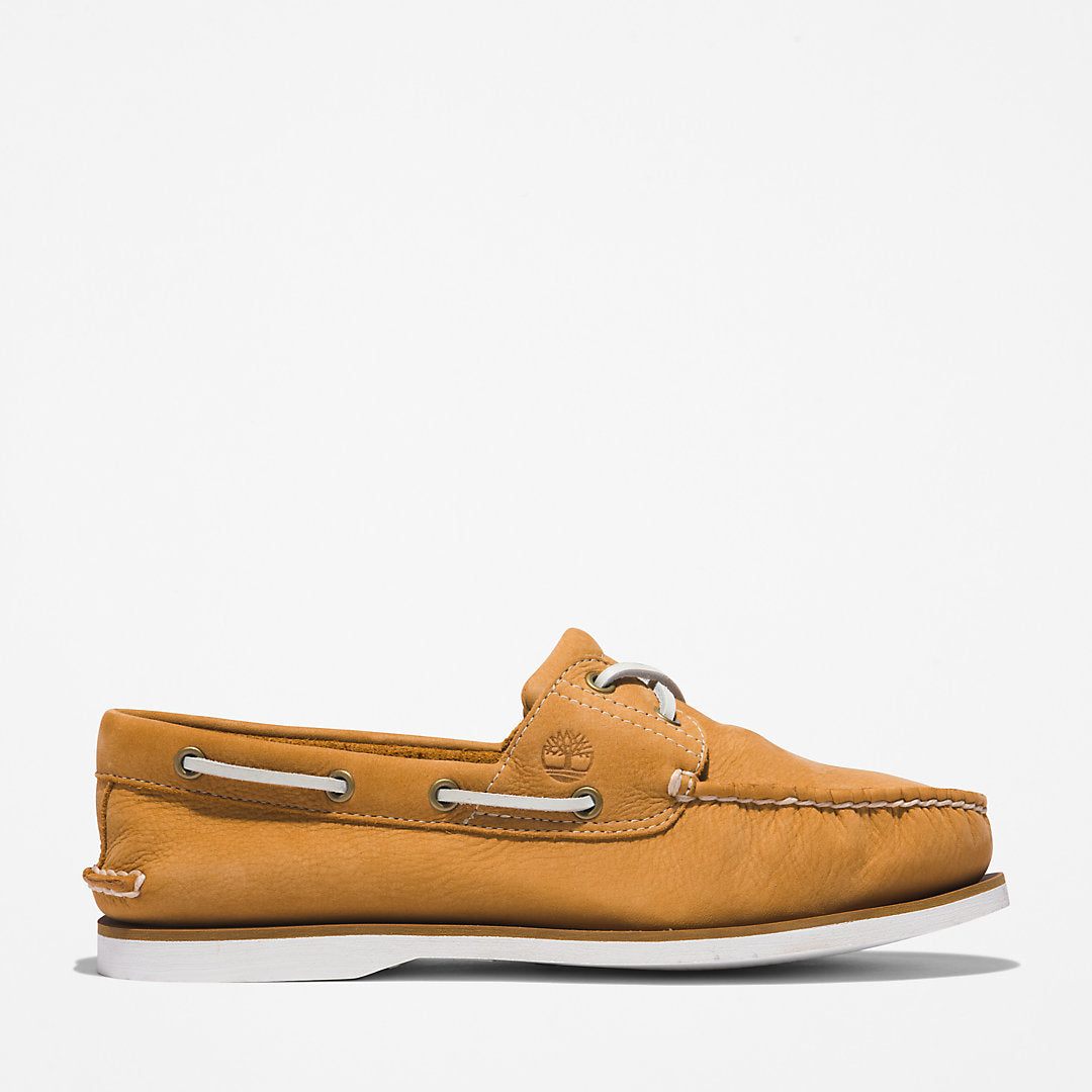 Timberland Mens Timberland® 2-Eye Classic Boat Shoe for Men in Light Brown