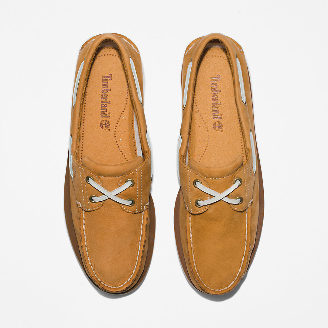 Timberland Mens Timberland® 2-Eye Classic Boat Shoe for Men in Light Brown