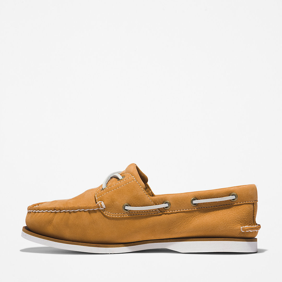 Timberland Mens Timberland® 2-Eye Classic Boat Shoe for Men in Light Brown