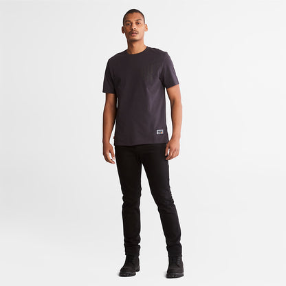 Timberland Mens Progressive Utility Graphic T-Shirt for Men in Black
