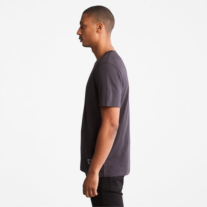 Timberland Mens Progressive Utility Graphic T-Shirt for Men in Black