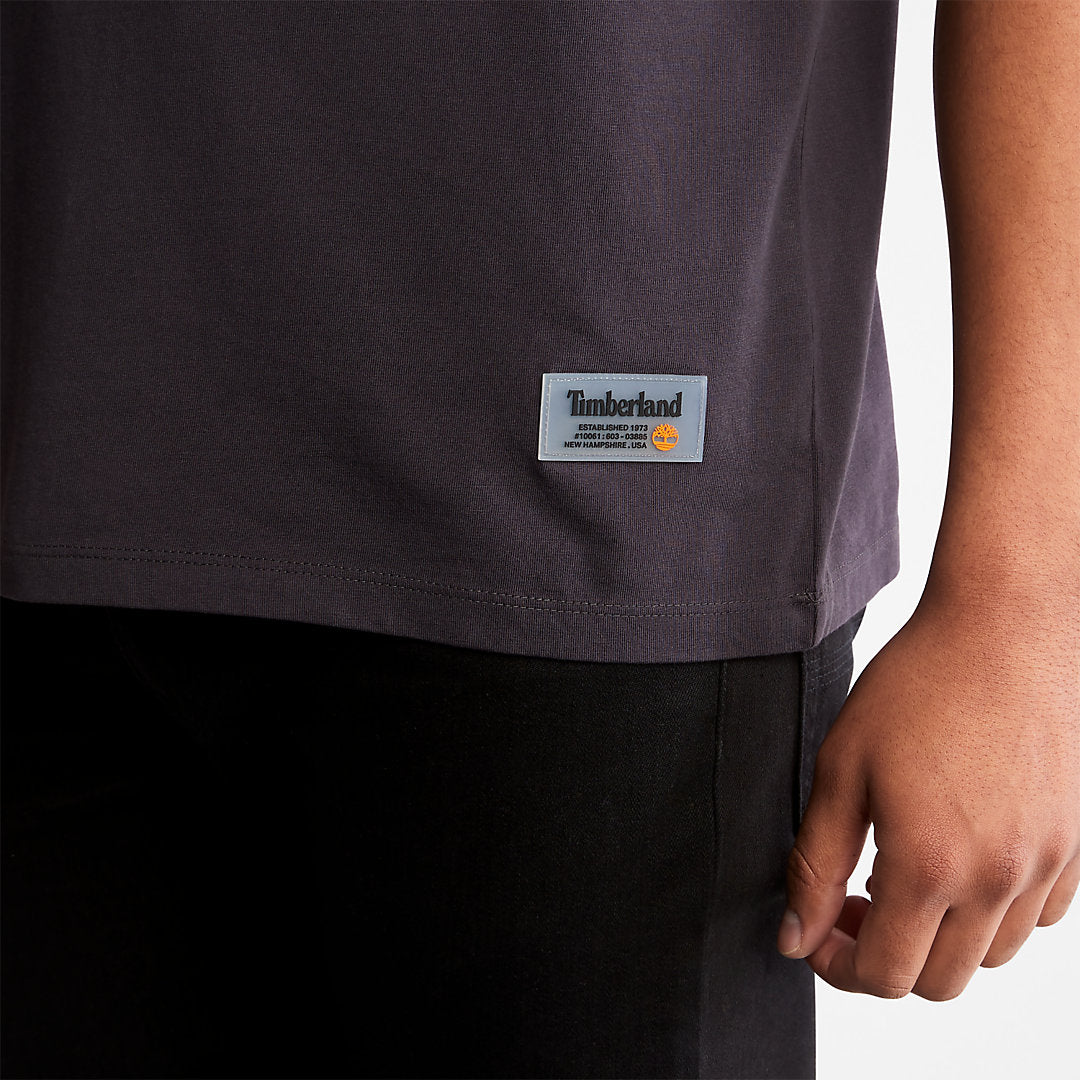 Timberland Mens Progressive Utility Graphic T-Shirt for Men in Black