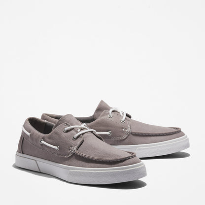 Timberland Mens Union Wharf 2.0 EK+ Boat Shoe for Men in Grey