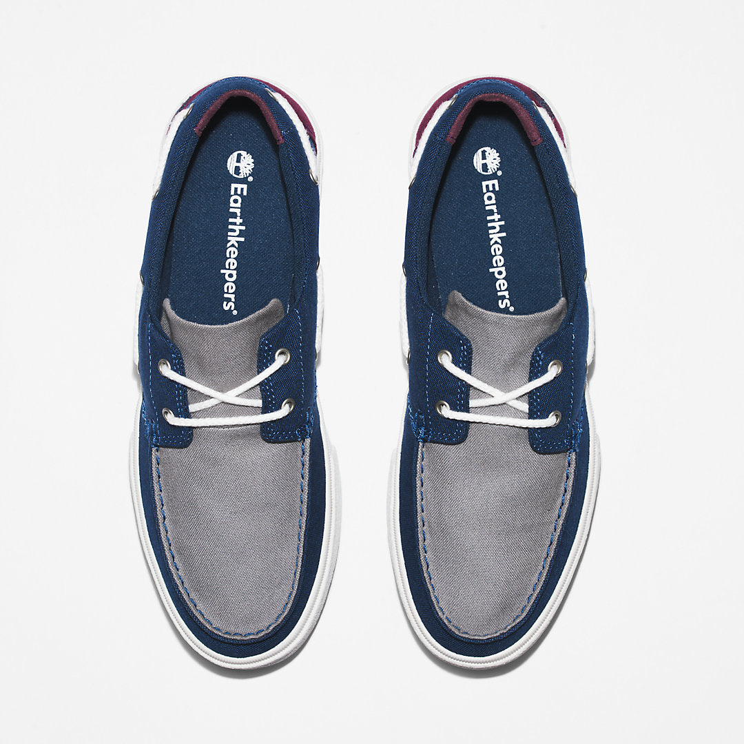Timberland Mens Union Wharf 2.0 EK+ Boat Shoe for Men in Blue