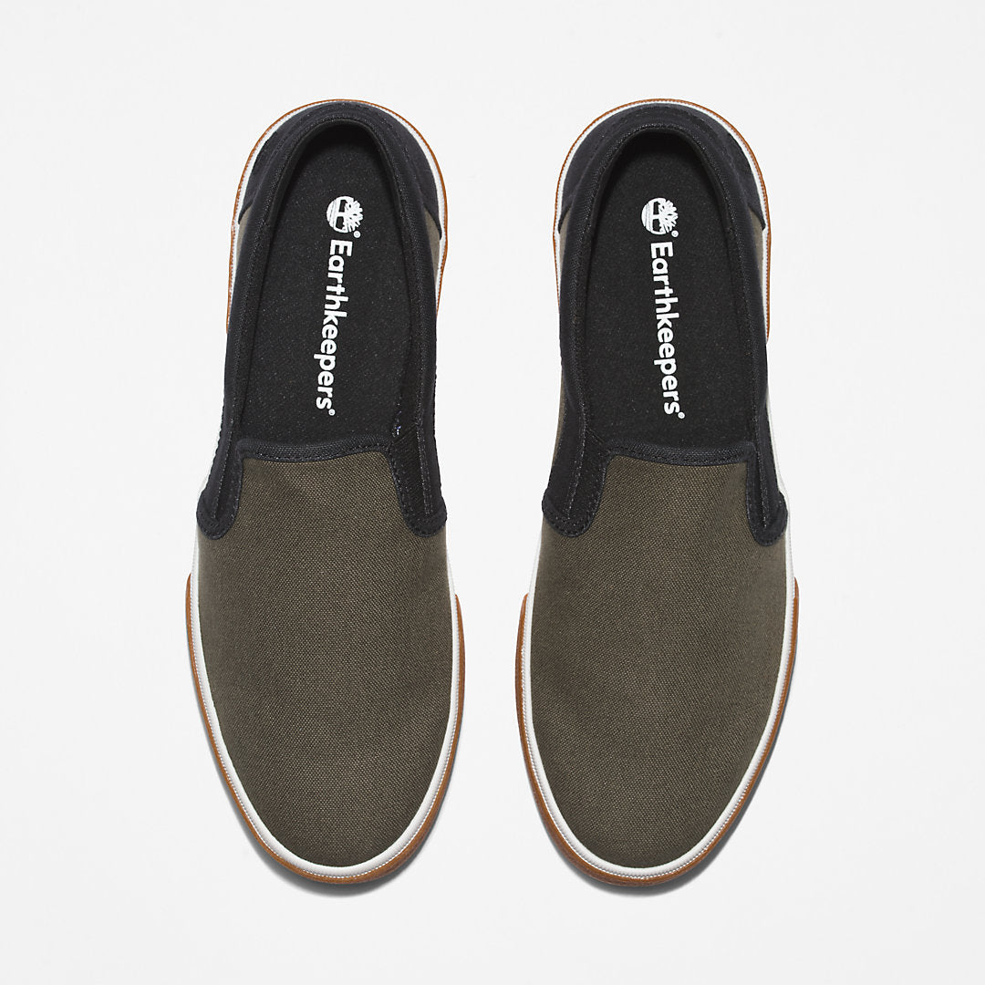 Timberland Mens Union Wharf 2.0 EK+ Slip-On for Men in Dark Green