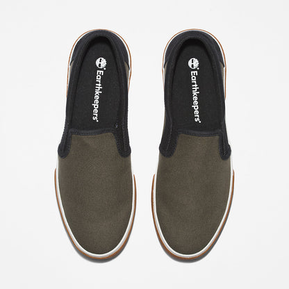 Timberland Mens Union Wharf 2.0 EK+ Slip-On for Men in Dark Green