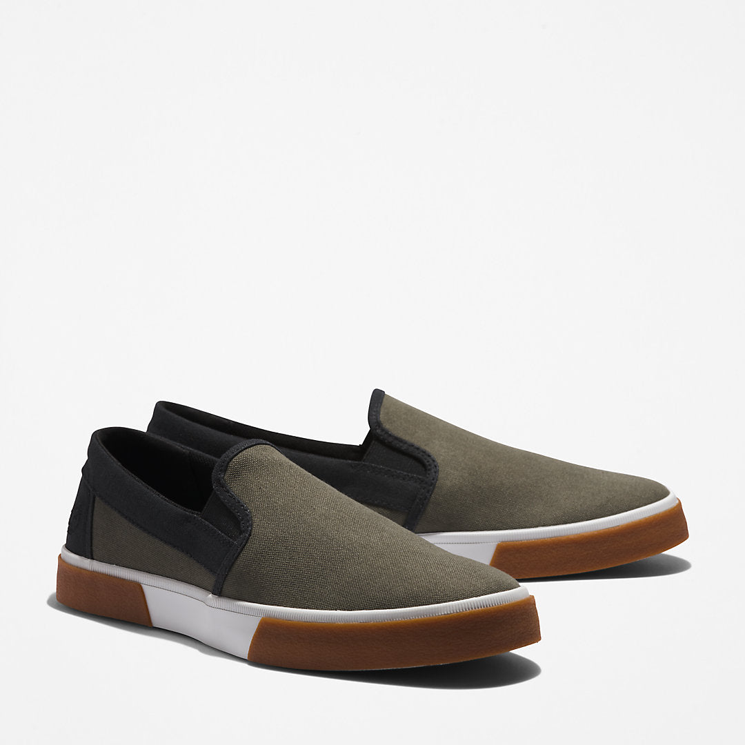 Timberland Mens Union Wharf 2.0 EK+ Slip-On for Men in Dark Green