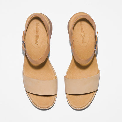 Timberland Womens Laguna Shore Sandal for Women in Beige