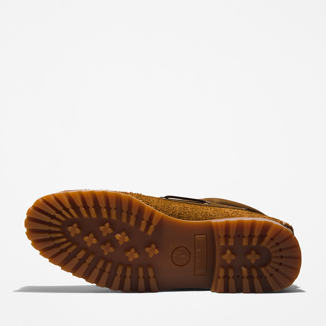 Timberland Mens Timberland® 3-Eye Lug Handsewn Boat Shoe for Men in Medium Brown