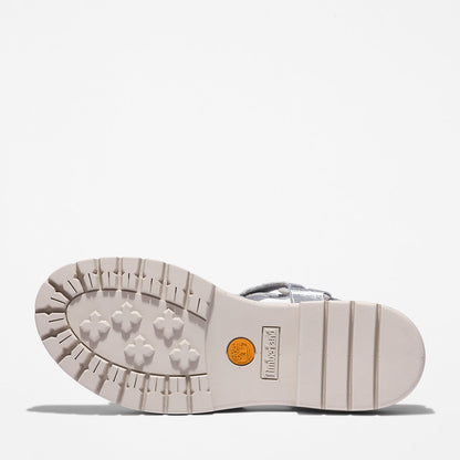Timberland Womens London Vibe Ankle-Strap Sandal for Women in Silver