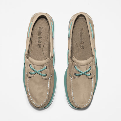 Timberland Mens Timberland® 2-Eye Classic Boat Shoe for Men in Beige