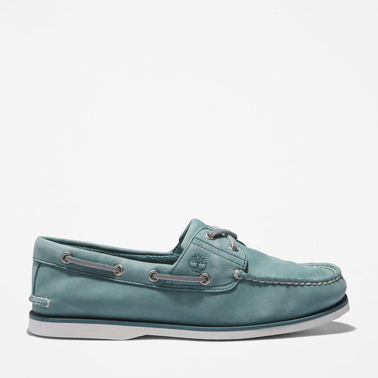 Timberland Mens Timberland® 2-Eye Classic Boat Shoe for Men in Light Blue