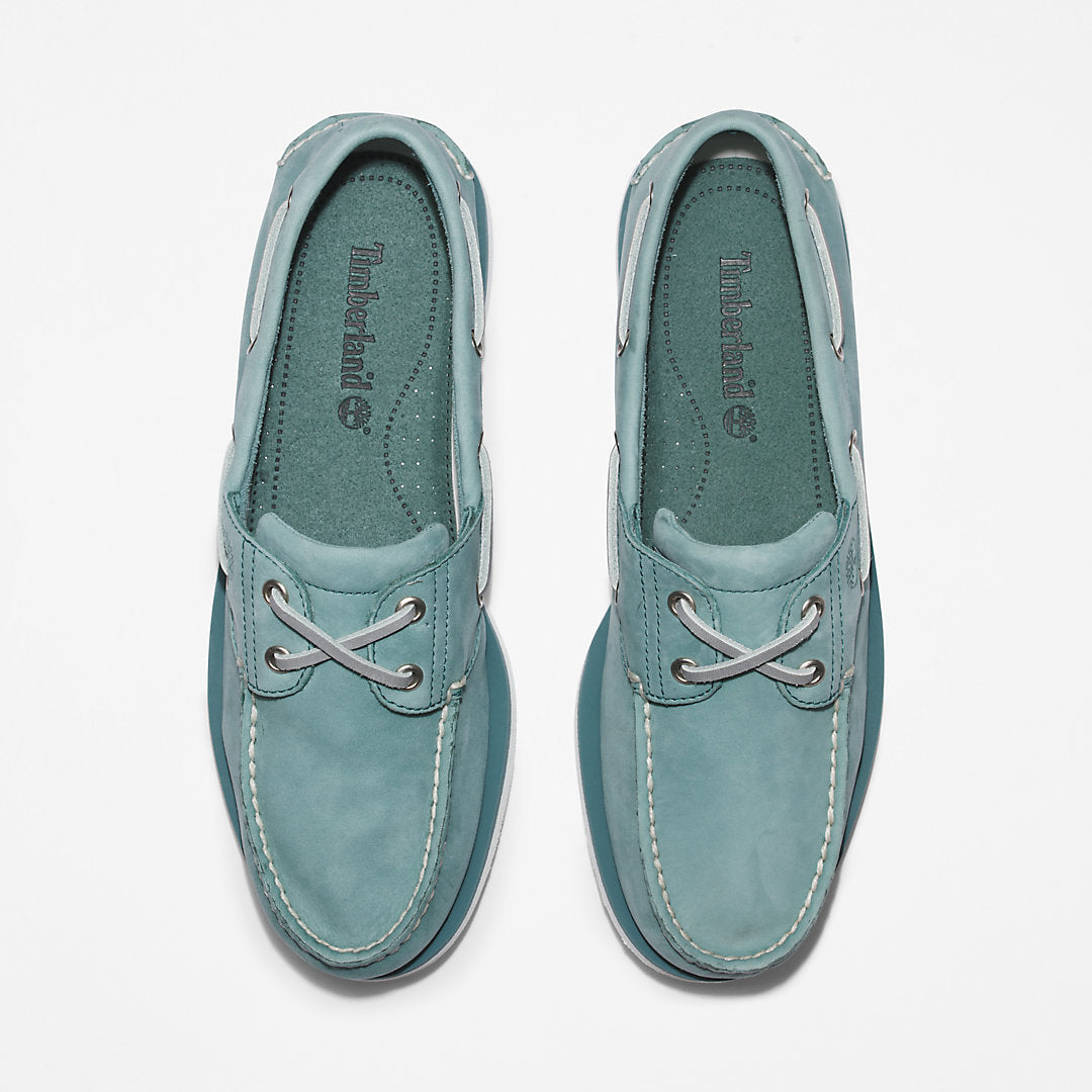 Timberland Mens Timberland® 2-Eye Classic Boat Shoe for Men in Light Blue
