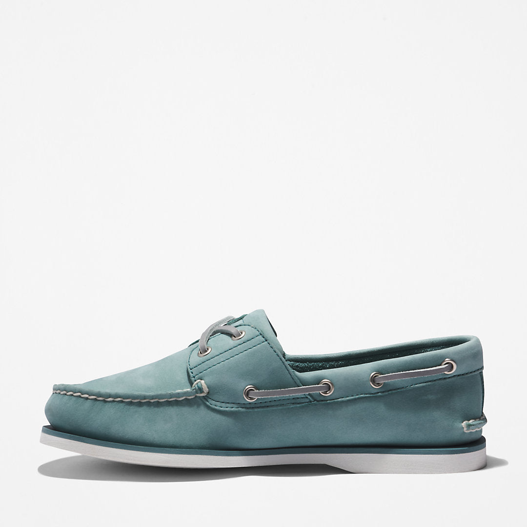 Timberland Mens Timberland® 2-Eye Classic Boat Shoe for Men in Light Blue
