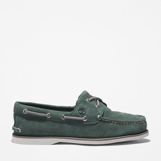 Timberland Mens Timberland® 2-Eye Classic Boat Shoe for Men in Green