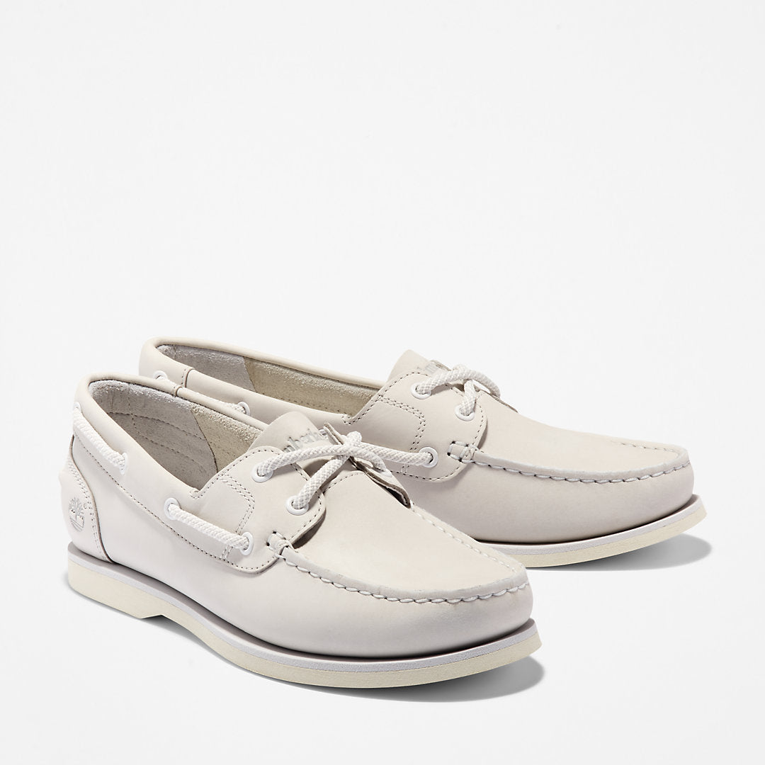 Timberland Womens Classic Boat Shoe for Women in Grey