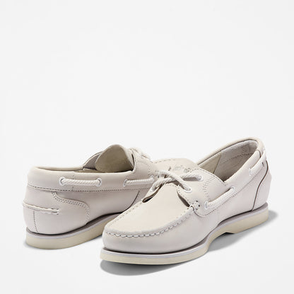 Timberland Womens Classic Boat Shoe for Women in Grey