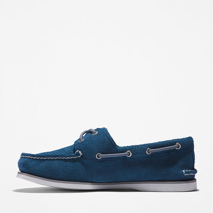 Timberland Mens Timberland® 2-Eye Classic Boat Shoe for Men in Blue