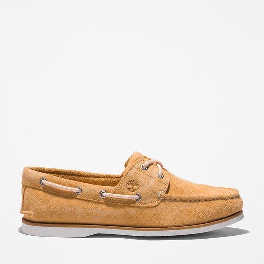 Timberland Mens Timberland® 2-Eye Classic Boat Shoe for Men in Light Orange