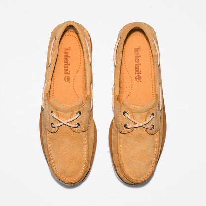 Timberland Mens Timberland® 2-Eye Classic Boat Shoe for Men in Light Orange