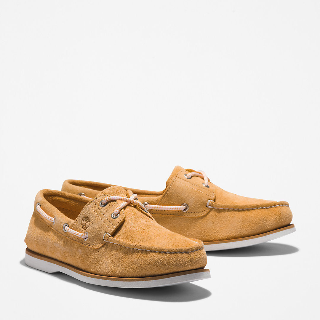 Timberland Mens Timberland® 2-Eye Classic Boat Shoe for Men in Light Orange