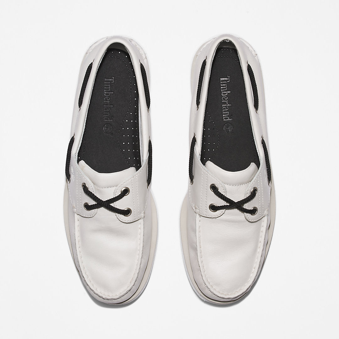 Timberland Mens Timberland® 2-Eye Classic Boat Shoe for Men in White