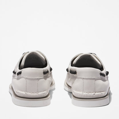 Timberland Mens Timberland® 2-Eye Classic Boat Shoe for Men in White