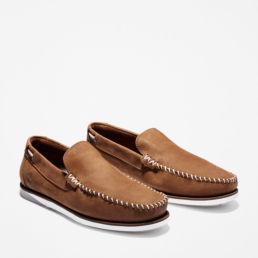 Timberland Mens Atlantis Break Venetian Shoe for Men in Light Brown