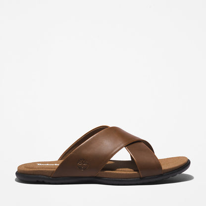 Timberland Mens Kesler Cove Cross-band Sandal for Men in Brown