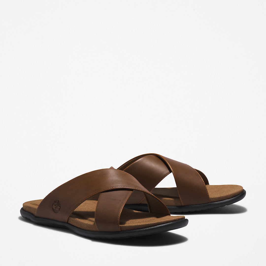 Timberland Mens Kesler Cove Cross-band Sandal for Men in Brown