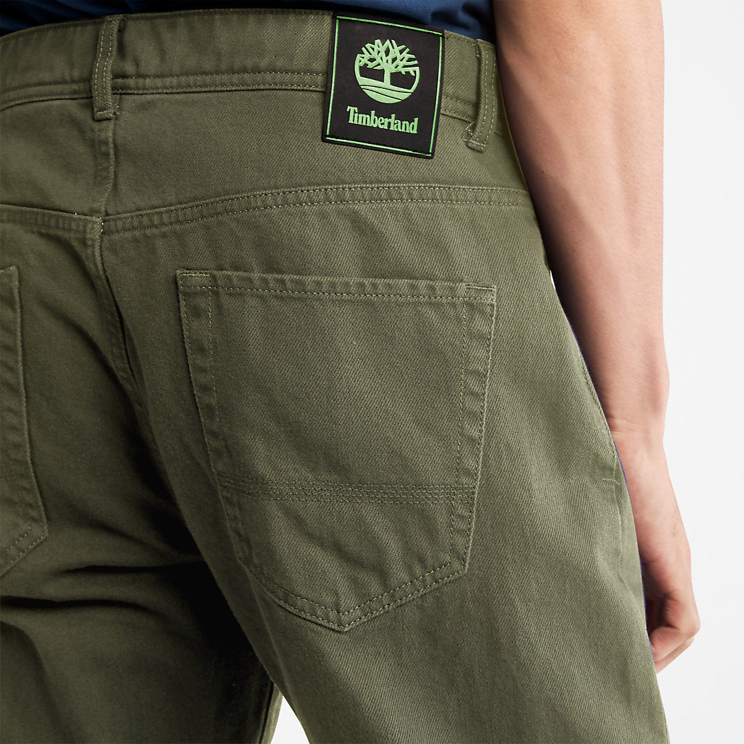 Timberland Mens Outdoor Heritage EK+ Denim Jeans for Men in Green