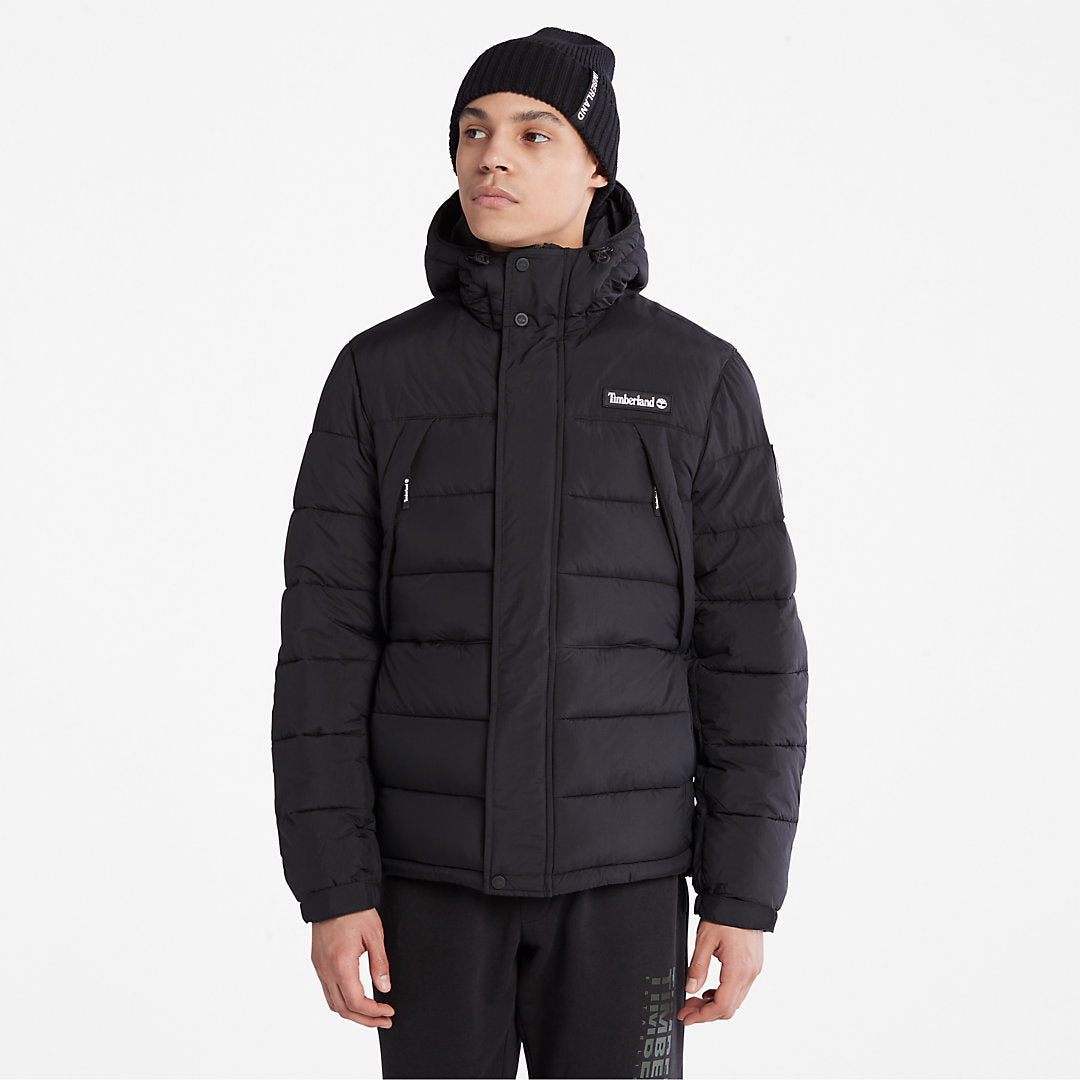 Timberland Mens Outdoor Archive Puffer Jacket for Men in Black