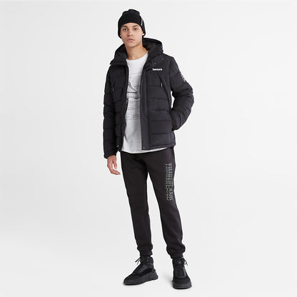 Timberland Mens Outdoor Archive Puffer Jacket for Men in Black