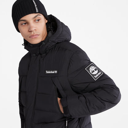 Timberland Mens Outdoor Archive Puffer Jacket for Men in Black