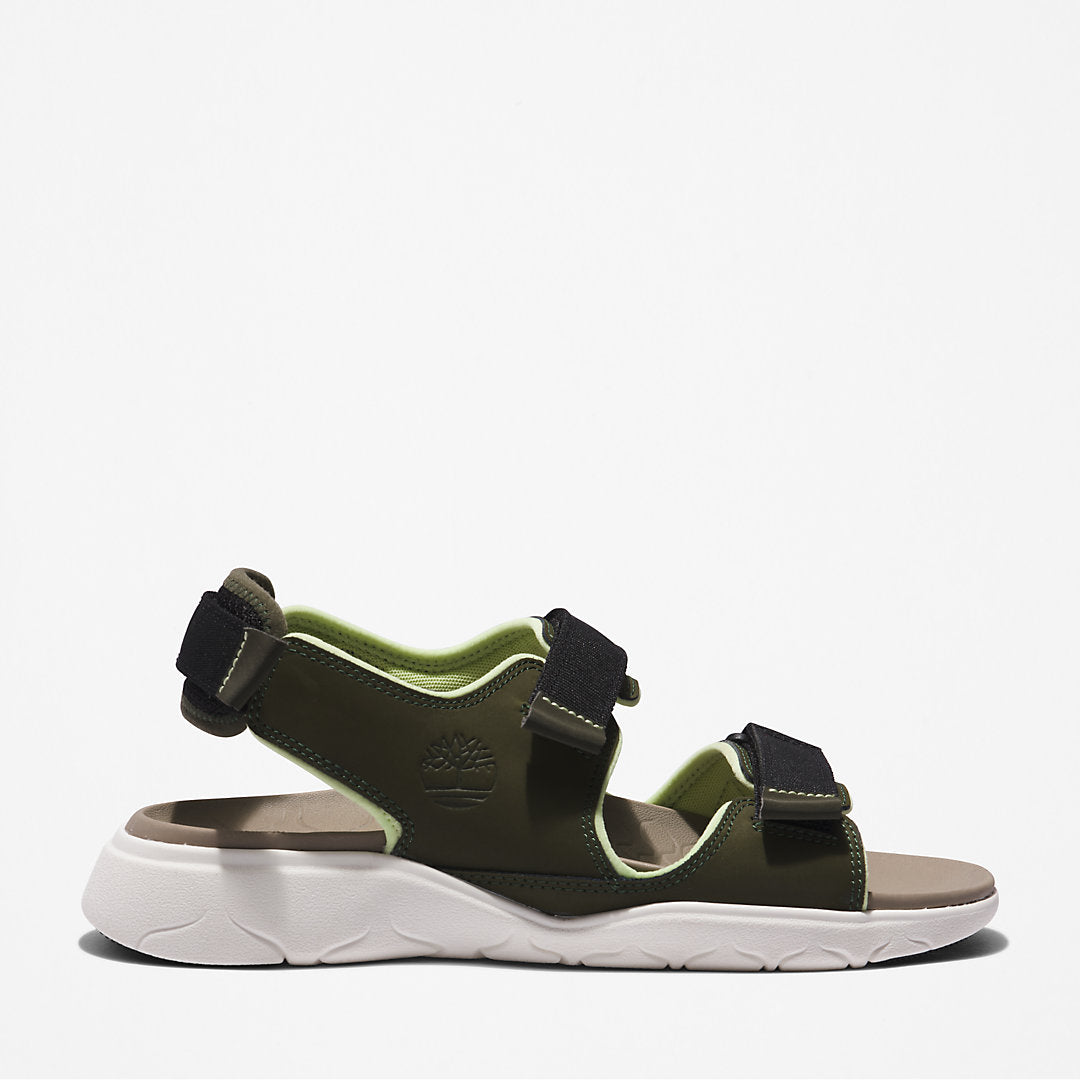Timberland Mens TBL® Whitehaven Backstrap Sandal for Men in Dark Green