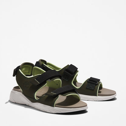 Timberland Mens TBL® Whitehaven Backstrap Sandal for Men in Dark Green