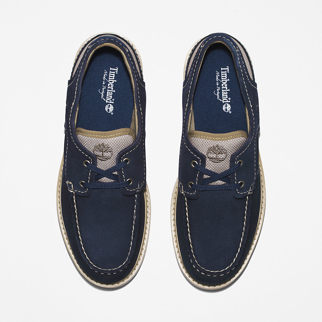 Timberland Mens Newmarket II Boat Shoe for Men in Navy