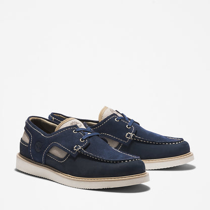 Timberland Mens Newmarket II Boat Shoe for Men in Navy