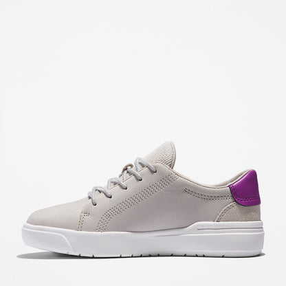 Timberland Kids Seneca Bay Leather Trainer for Kids in White