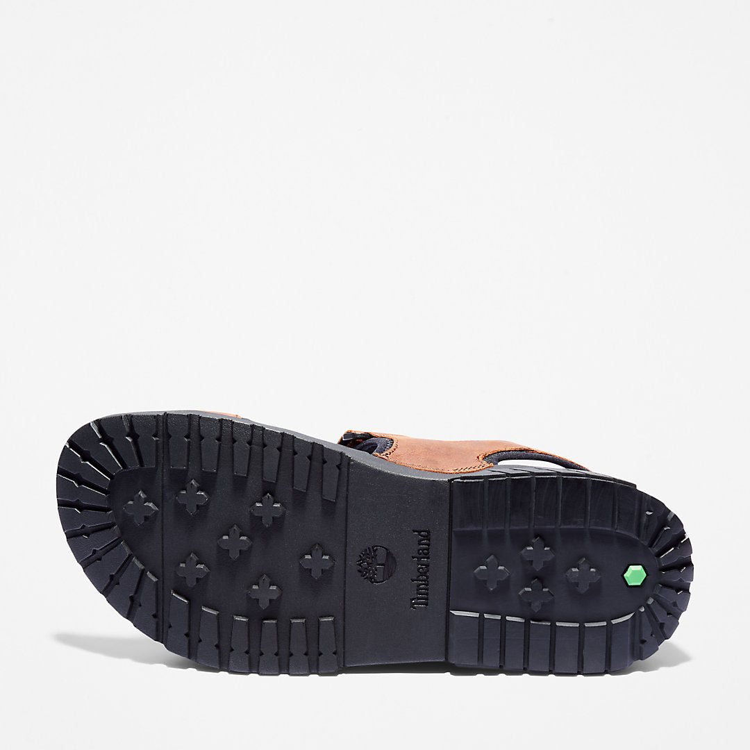 Timberland Mens Anchor Watch Backstrap Sandal for Men in Brown