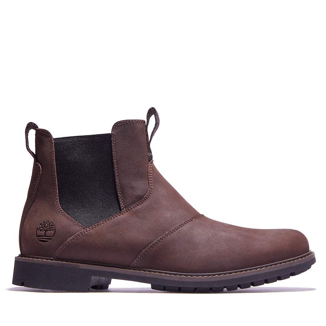 Timberland Mens Stormbucks Chelsea Boot for Men in Dark Brown