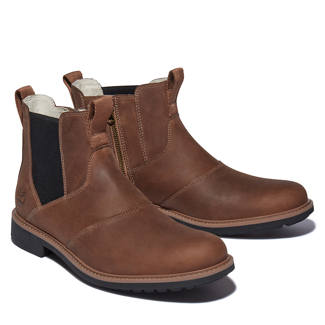 Timberland Mens Stormbucks Chelsea Boot for Men in Light Brown